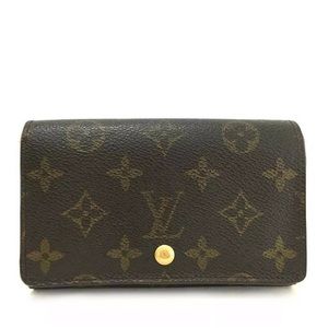 Slightly used Louis Vuitton monogram wallet